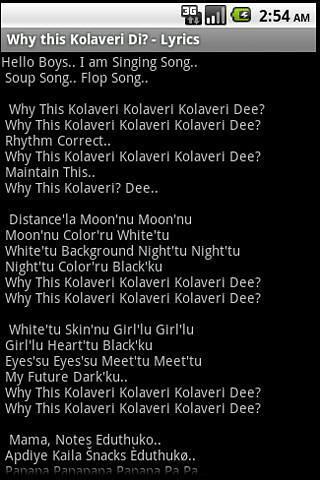 Why This Kolaveri-All Versions截图5