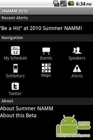 2010年夏季的NAMM截图2