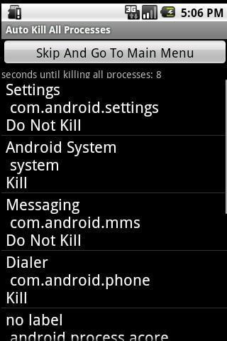 Auto Kill All Processes截图3