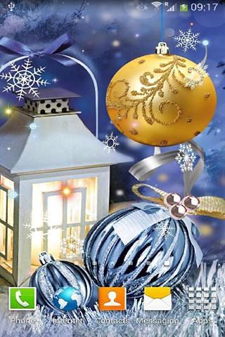 Christmas Balls Live Wallpaper截图1