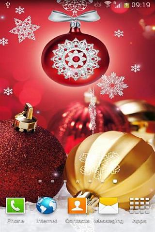 Christmas Balls Live Wallpaper截图5