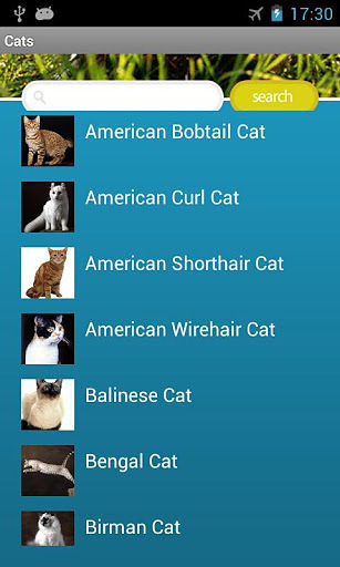 Breeds of cats截图2