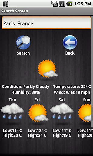 Weather For Droid截图1