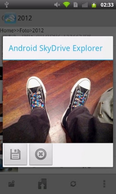 Android SkyDrive Explorer截图3