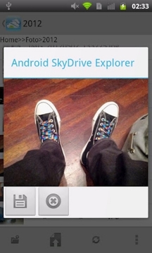 Android SkyDrive Explorer截图