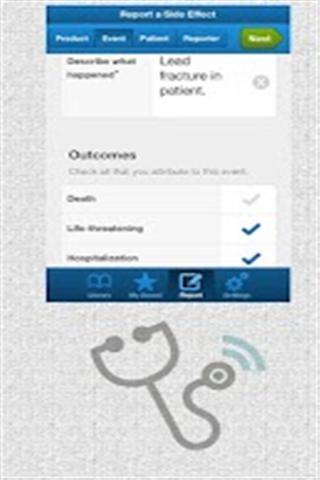 MedWatcher drug/device/vaccine截图1