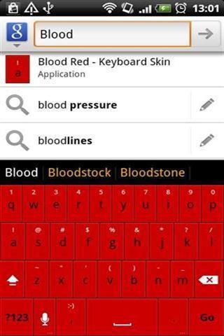键盘皮肤：血红截图1