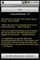 Funny Golf Quotes 截图1