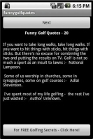 Funny Golf Quotes 截图2