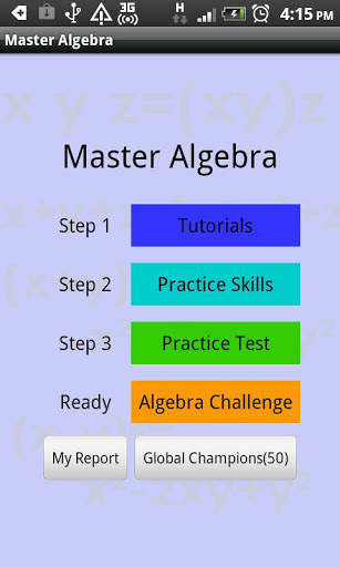 Master Algebra Lite截图1
