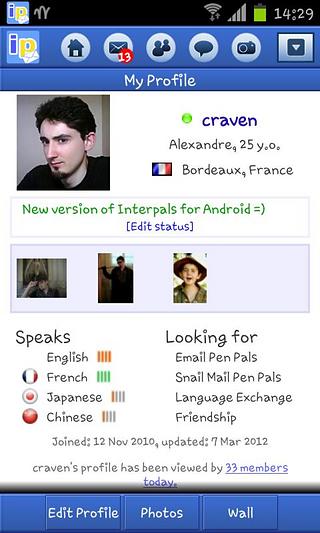 Interpals (unofficial)截图5