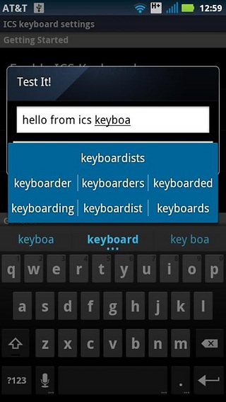 ICS Keyboard User Dictionary P截图2
