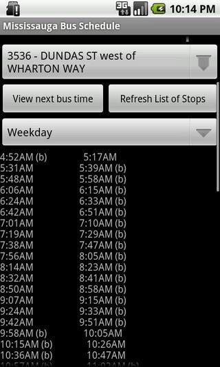 Mississauga Bus Schedule截图1