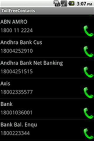 Toll Free Numbers India截图1