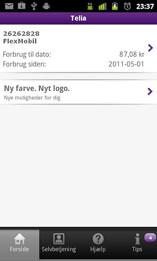 Telia Selvbetjening截图1