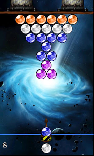 Bubble Shooter Space Vortex截图1