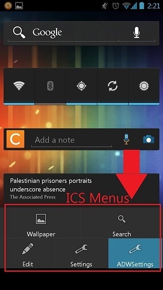 ICS/JB Fixer (CM10 AOKP Theme)截图1