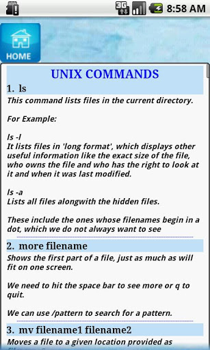 Unix Commands Tutor截图2