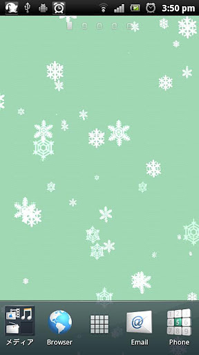 Snowflake Live Wallpaper截图3