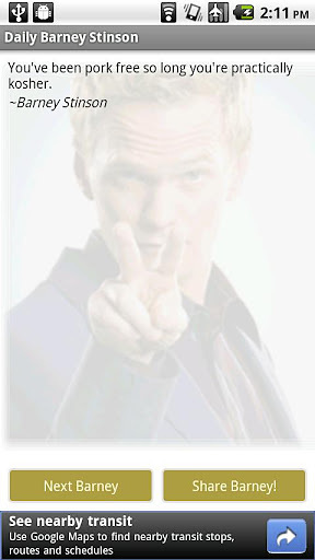 Daily Barney Stinson截图2