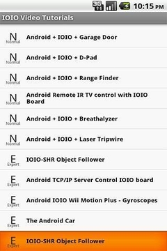 IOIO Android Tutorials截图