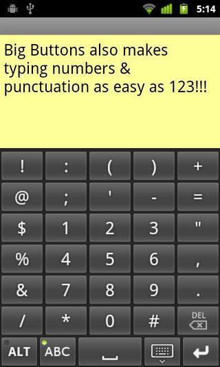 Big Buttons Keyboard Standard截图2