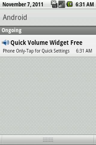 Quick Volume Widget Free截图
