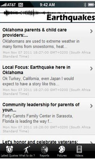 Earthquakes截图2