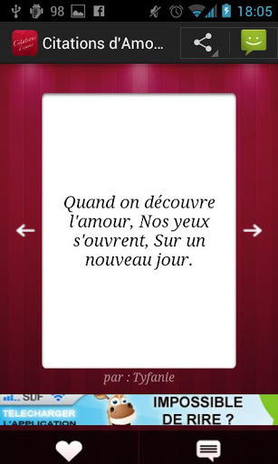 Citations d&#39;amour截图2