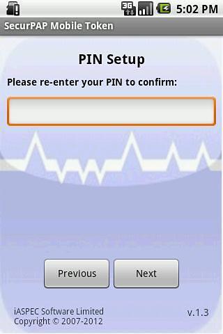 SecurPAP Mobile Token截图4
