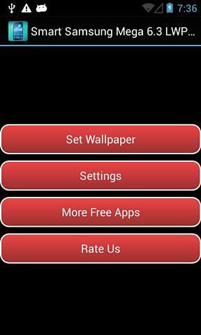 Smart Samsung Mega 6.3 LWP HD截图1