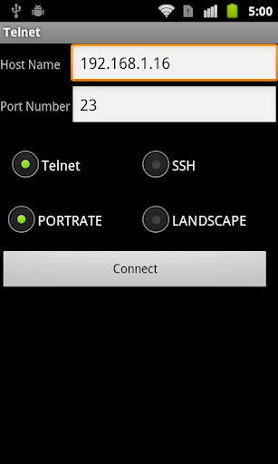 Telnet / SSH Simple Client截图3