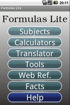 Formulas Lite截图