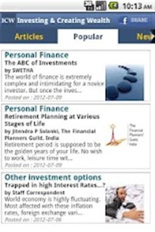 ICW -Personal Finance Magazine截图4