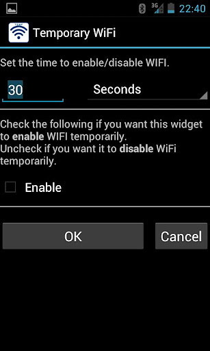 Temporary Wifi Widget截图3