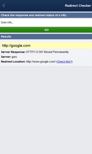 Redirect Checker截图1