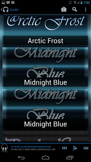 Apollo Midnight Blue Theme截图1