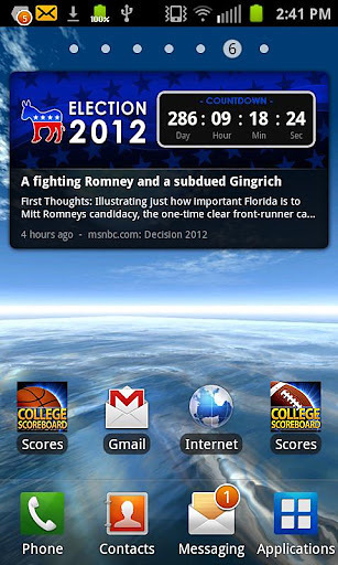 Election 2012 Countdown Dem截图2