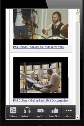 Phil Collins Fans App截图2
