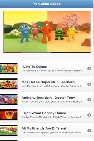 Yo Gabba Gabba! Episodes截图2