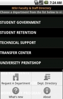 MSU Telephone Directory 2.0.42截图2