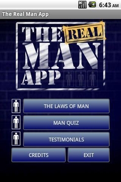 The Real Man App截图