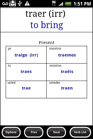 A Spanish Verb-A-Day截图1