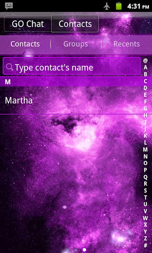 purple Fusion Go SMS Pro截图3