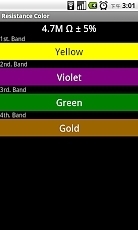 电阻计算 Resistance Color截图2