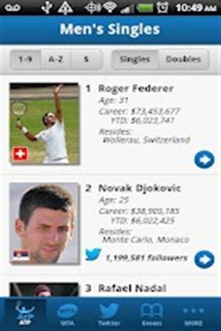 年职业网球巡回赛2012截图3