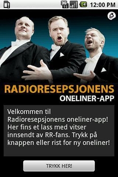 Radioresepsjonens Oneliner-app截图