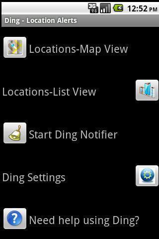 Location Alarm - Ding Lite截图1