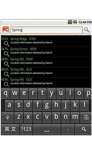 Australian Postcode Search截图1