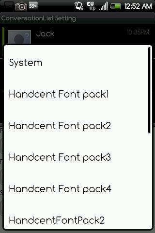 Handcent Font Pack5截图4